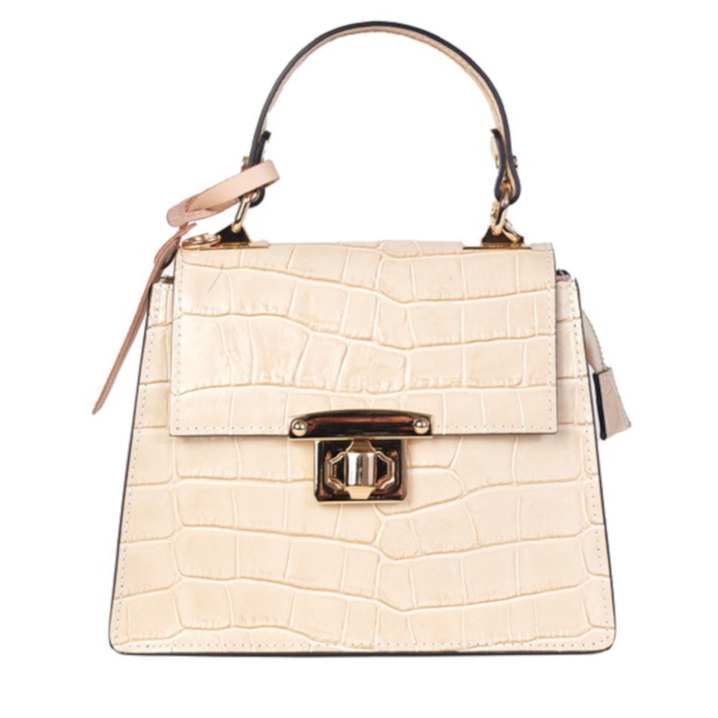 Adriana Embossed Satchel